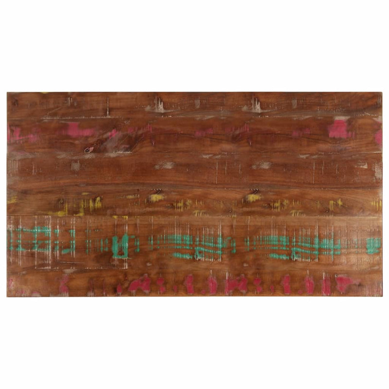 vidaXL tömör újrahasznosított fa téglalap alakú asztallap 120x70x2,5cm