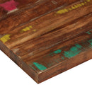 vidaXL tömör újrahasznosított fa négyzet alakú asztallap 80x80x2,5 cm