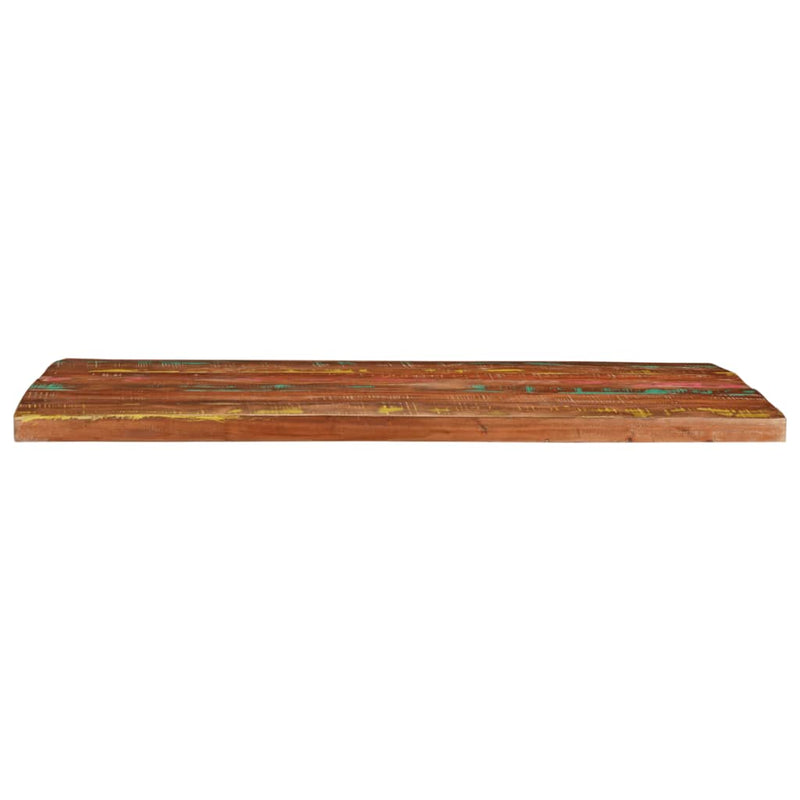 vidaXL tömör újrahasznosított fa téglalap alakú asztallap 90x80x2,5 cm