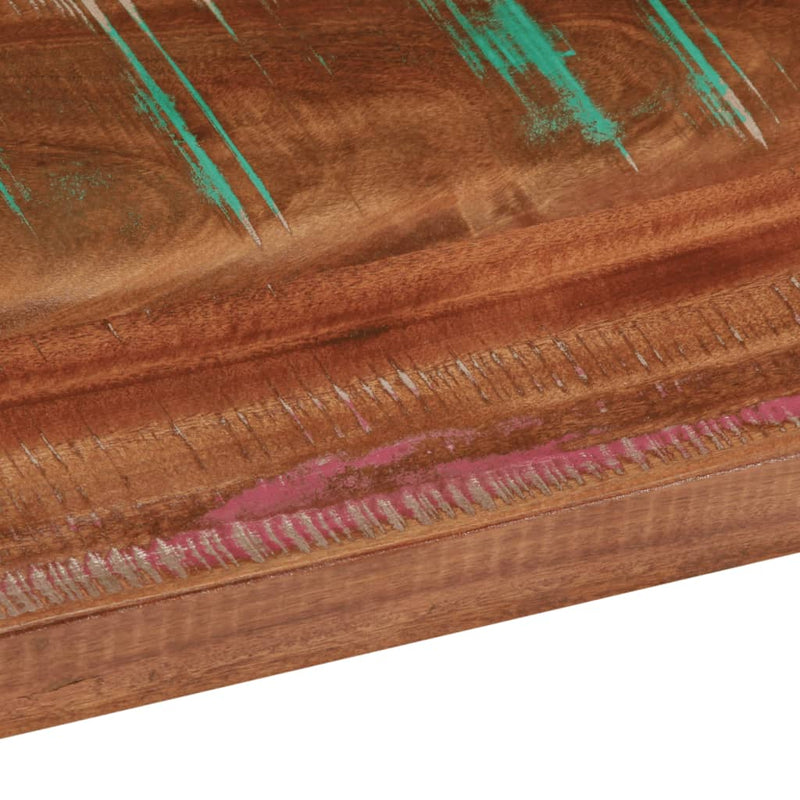 vidaXL tömör újrahasznosított fa téglalap alakú asztallap 100x80x2,5cm