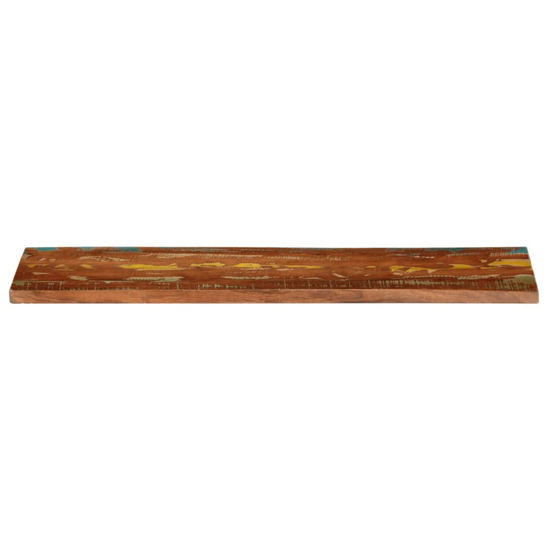 vidaXL tömör újrahasznosított fa téglalap alakú asztallap 110x20x3,8cm