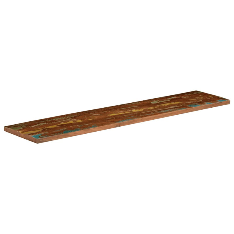 vidaXL tömör újrahasznosított fa téglalap alakú asztallap 140x20x3,8cm