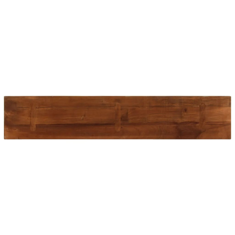 vidaXL tömör újrahasznosított fa téglalap alakú asztallap 140x20x3,8cm