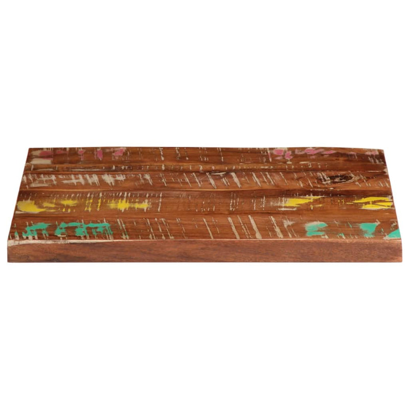 vidaXL tömör újrahasznosított fa téglalap alakú asztallap 60x50x3,8 cm