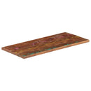 vidaXL tömör újrahasznosított fa téglalap alakú asztallap 110x50x3,8cm
