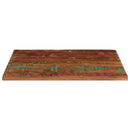 vidaXL tömör újrahasznosított fa téglalap alakú asztallap 90x70x3,8 cm