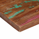 vidaXL tömör újrahasznosított fa téglalap alakú asztallap 100x80x3,8cm
