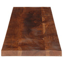 vidaXL tömör újrahasznosított fa téglalap alakú asztallap 140x40x2,5cm