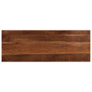 vidaXL tömör újrahasznosított fa téglalap alakú asztallap 160x50x2,5cm