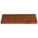 vidaXL tömör újrahasznosított fa téglalap alakú asztallap 90x70x2,5 cm