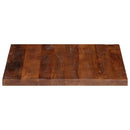 vidaXL tömör újrahasznosított fa négyzet alakú asztallap 90x90x2,5 cm