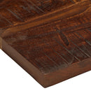 vidaXL tömör újrahasznosított fa téglalap alakú asztallap 40x20x3,8 cm