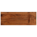 vidaXL tömör újrahasznosított fa téglalap alakú asztallap 90x20x3,8 cm