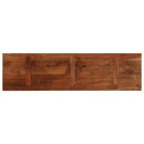vidaXL tömör újrahasznosított fa téglalap alakú asztallap 100x40x3,8cm