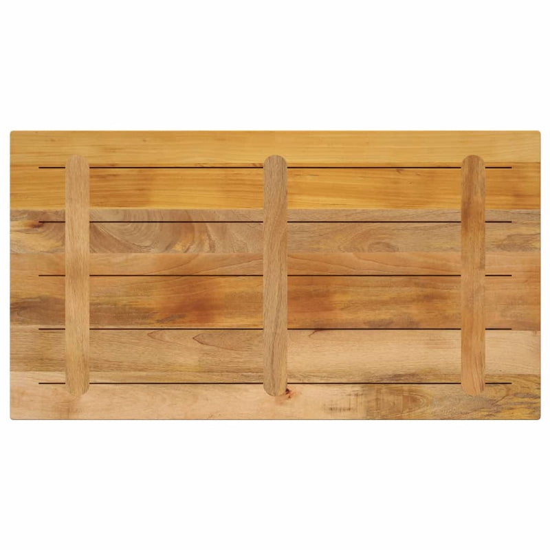 vidaXL tömör nyers mangófa téglalap alakú asztallap 100 x 50 x 2,5 cm