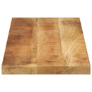vidaXL tömör nyers mangófa téglalap alakú asztallap 70x20x3,8 cm