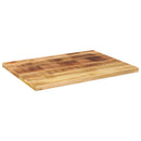vidaXL tömör nyers mangófa téglalap alakú asztallap 70x50x3,8 cm