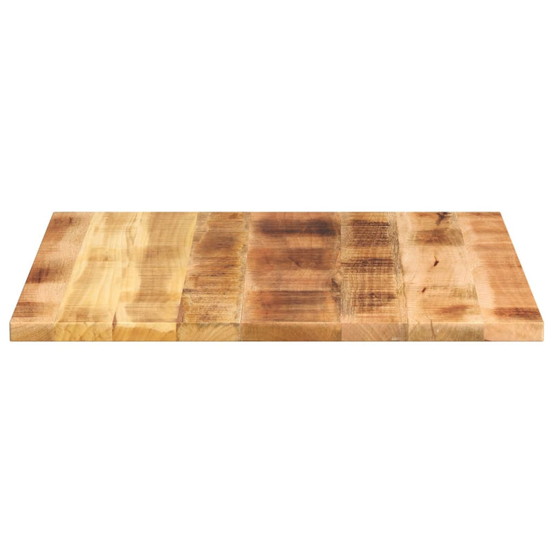 vidaXL tömör nyers mangófa négyzet alakú asztallap 70x70x3,8 cm