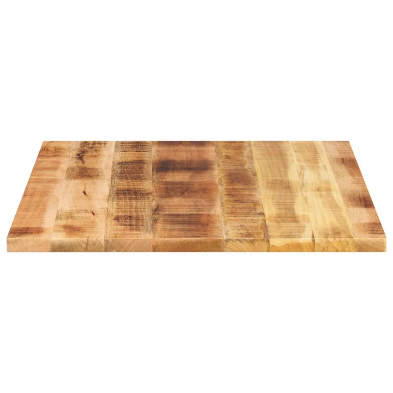 vidaXL tömör nyers mangófa téglalap alakú asztallap 90x80x3,8 cm