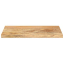 vidaXL tömör mangófa téglalap alakú asztallap 50x30x2,5 cm