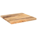 vidaXL tömör mangófa négyzet alakú asztallap 40x40x2,5 cm