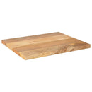 vidaXL tömör mangófa téglalap alakú asztallap 60x50x2,5 cm