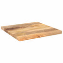 vidaXL tömör mangófa négyzet alakú asztallap 60x60x2,5 cm