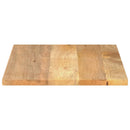 vidaXL tömör mangófa téglalap alakú asztallap 80x60x2,5 cm