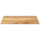 vidaXL tömör mangófa téglalap alakú asztallap 90x60x2,5 cm
