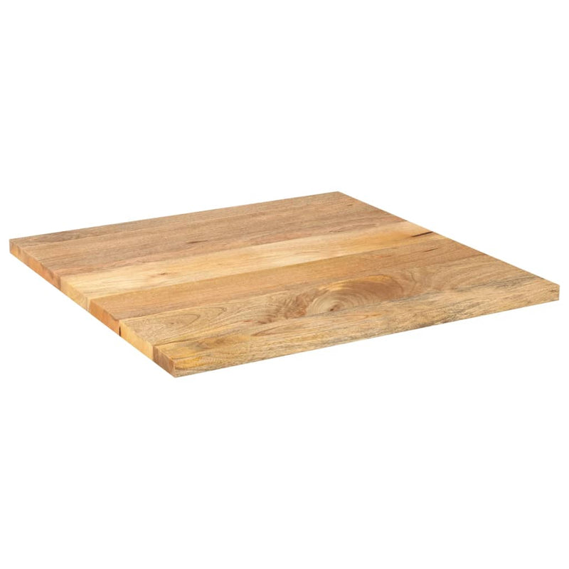 vidaXL tömör mangófa négyzet alakú asztallap 70x70x2,5 cm