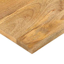 vidaXL tömör mangófa négyzet alakú asztallap 70x70x2,5 cm