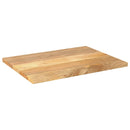 vidaXL tömör mangófa téglalap alakú asztallap 80x70x2,5 cm
