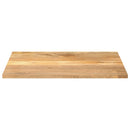 vidaXL tömör mangófa téglalap alakú asztallap 90x80x2,5 cm
