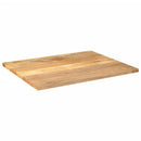 vidaXL tömör mangófa téglalap alakú asztallap 100x80x2,5 cm