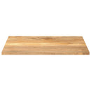 vidaXL tömör mangófa téglalap alakú asztallap 100x80x2,5 cm