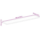 vidaXL tömör mangófa téglalap alakú asztallap 180x30x3,8 cm