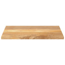 vidaXL tömör mangófa téglalap alakú asztallap 80x50x3,8 cm