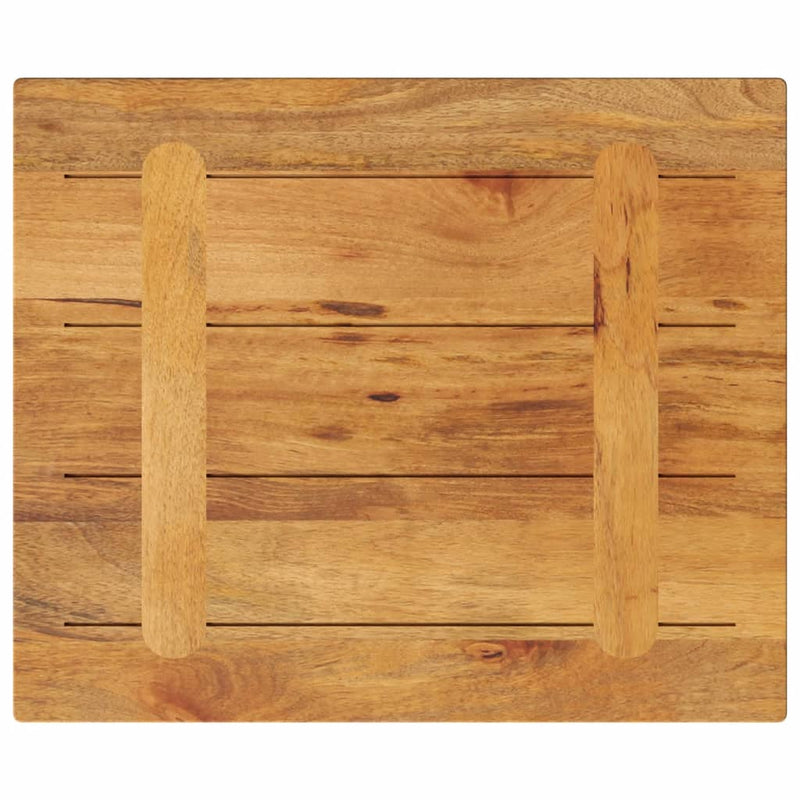 vidaXL tömör mangófa téglalap alakú asztallap 60x50x2,5 cm