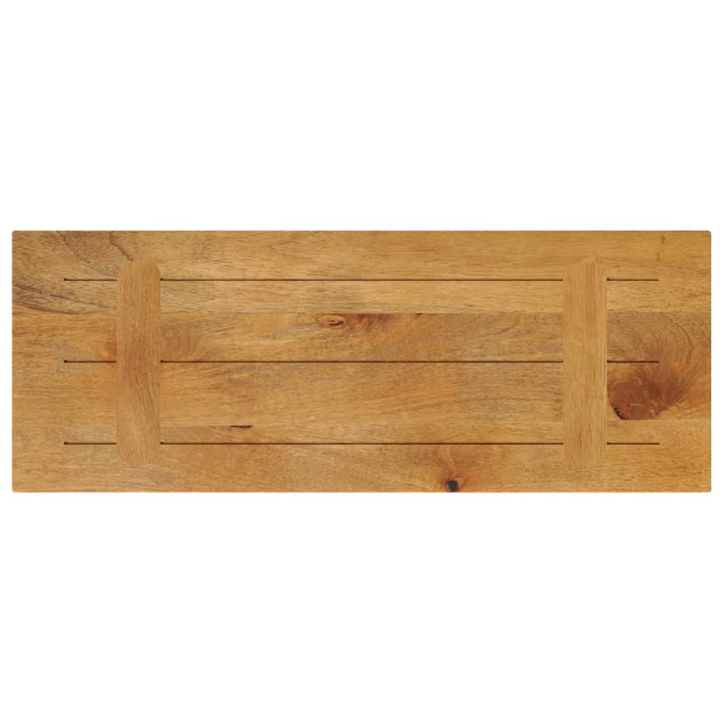 vidaXL tömör mangófa téglalap alakú asztallap 80x20x3,8 cm