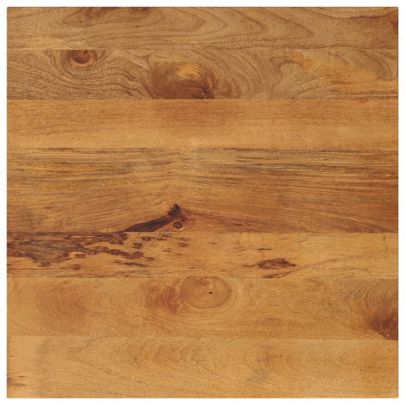 vidaXL tömör mangófa négyzet alakú asztallap 70 x 70 x 3,8 cm