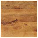 vidaXL tömör mangófa négyzet alakú asztallap 80x80x3,8 cm