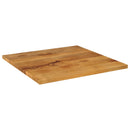vidaXL tömör mangófa négyzet alakú asztallap 80x80x3,8 cm