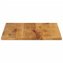 vidaXL tömör mangófa négyzet alakú asztallap 80x80x3,8 cm