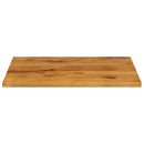 vidaXL tömör mangófa téglalap alakú asztallap 90x80x3,8 cm