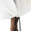 vidaXL 8 db növényvédő huzat zsinórral 70 g/m² 0,8 x 0,8 m