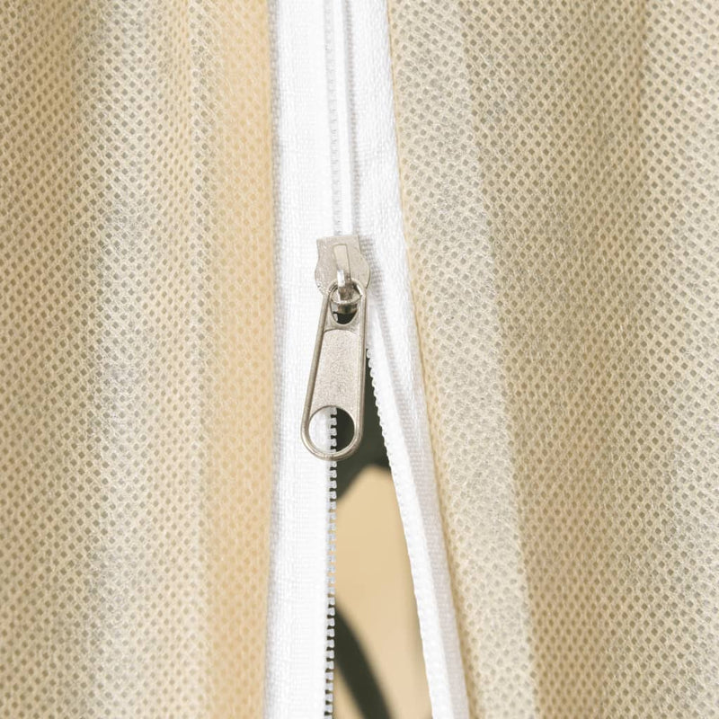 vidaXL 4 db növényvédő huzat cipzárral 70 g/m² 1,2x1,8 m