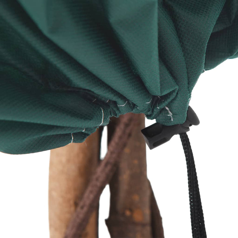 vidaXL 8 db növényvédő huzat zsinórral 70 g/m² 0,8 x 1,2 m