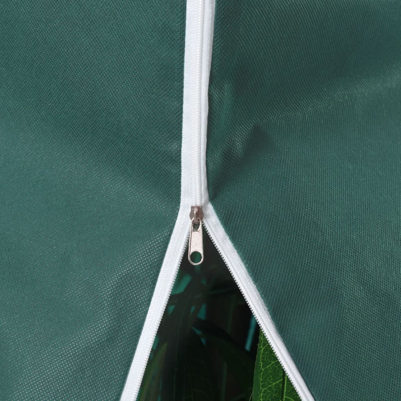 vidaXL 2 db növényvédő huzat cipzárral 70 g/m² 3,14 x 2,5 m