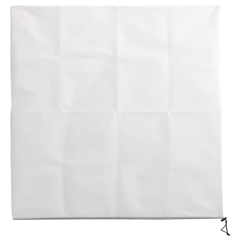 vidaXL 10 db növényvédő huzat cipzárral 70 g/m² 1,55x1,55 m