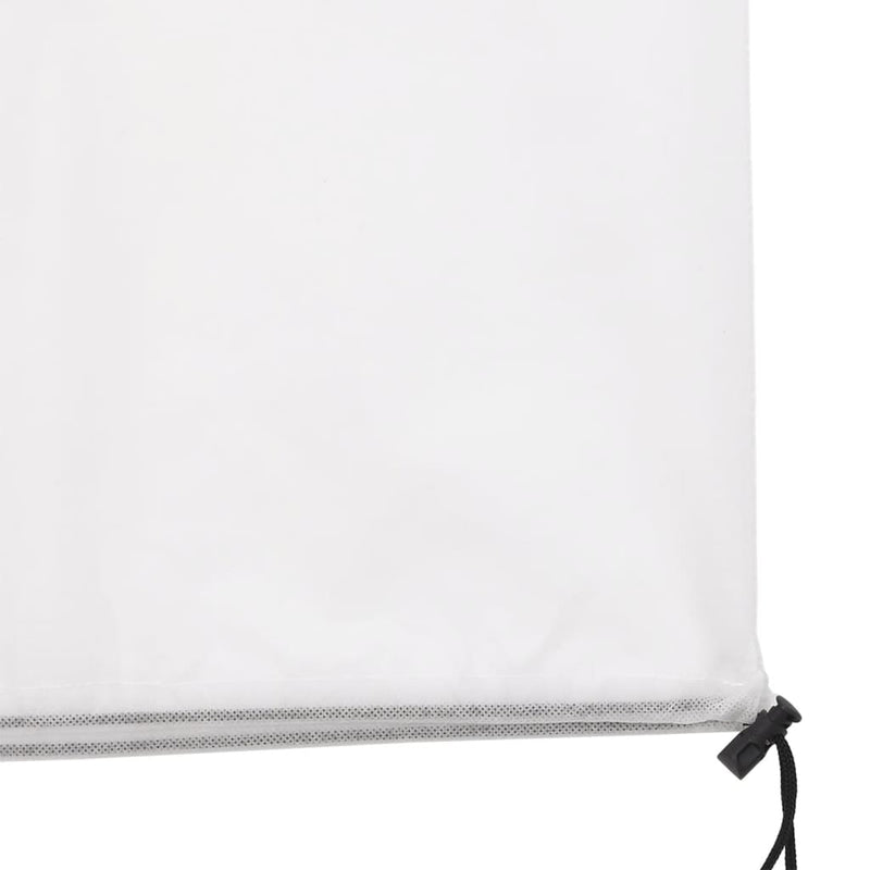 vidaXL 10 db növényvédő huzat cipzárral 70 g/m² 1,2x1,8 m